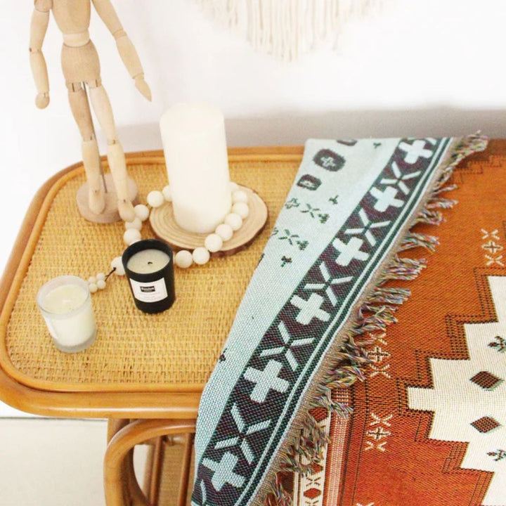 Skanto | Boho Chic Mønstret Kastepledd