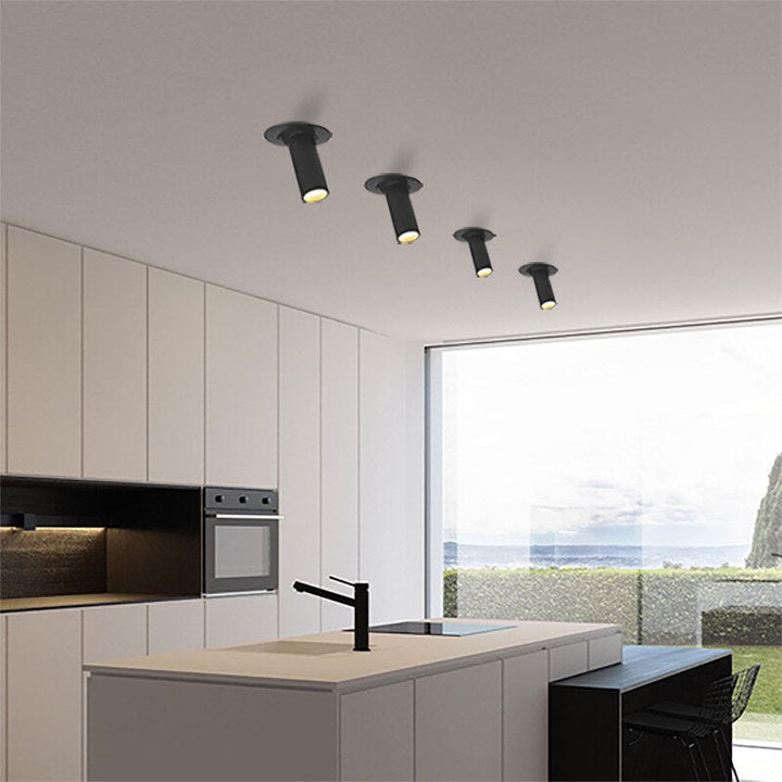 Skanto | Lang Sylinder - Led - Spotlight - Taklampe