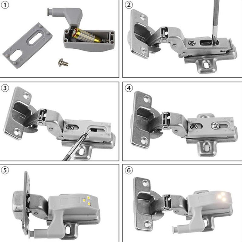 Smart Sensor Cabinet LED Light (10pcs) | Skanto