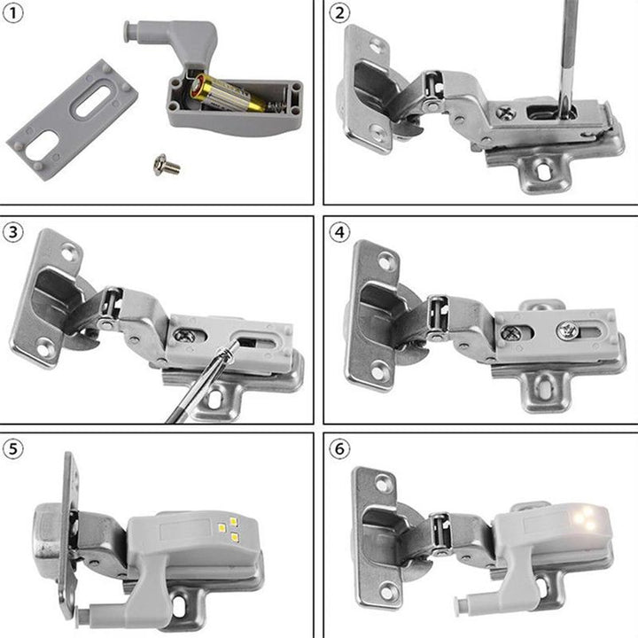 Smart Sensor Cabinet LED Light (10pcs) | Skanto