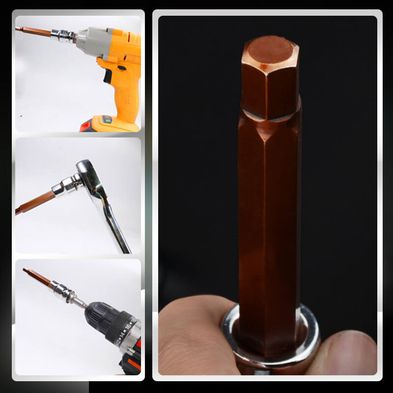 Skanto | Sekskant tolv-punkts skrutrekker socket hode