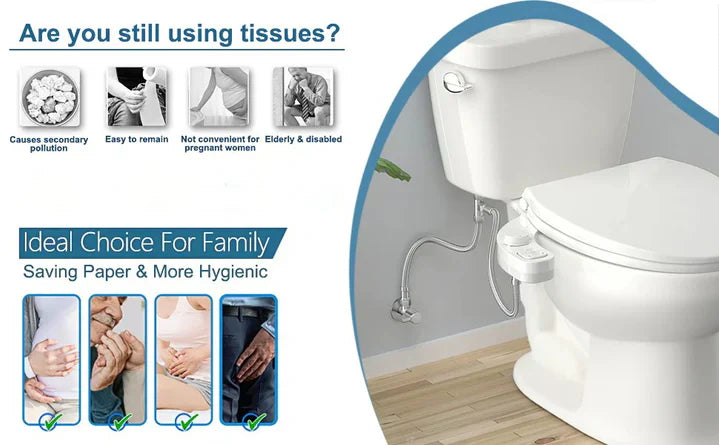 Toalett-bidet-oppbevaring