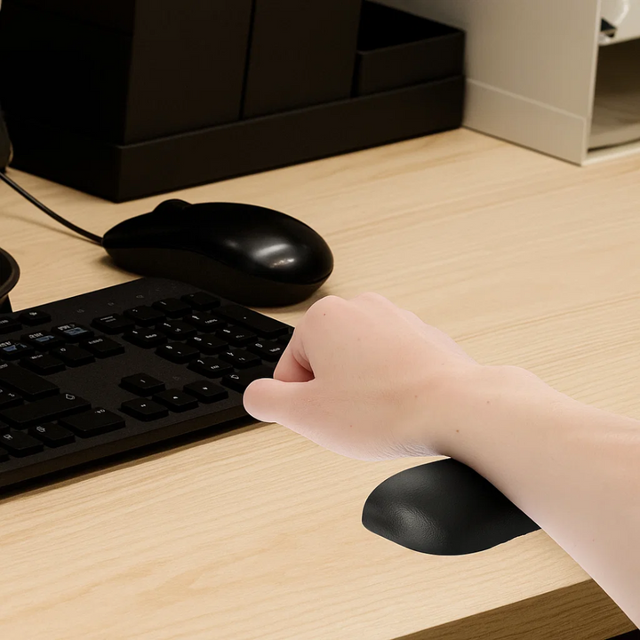 Ergonomisk trykkavlastning – Myk, sklisikker silikonpute – Komfort og smertelindring for kontor og gaming Skanto