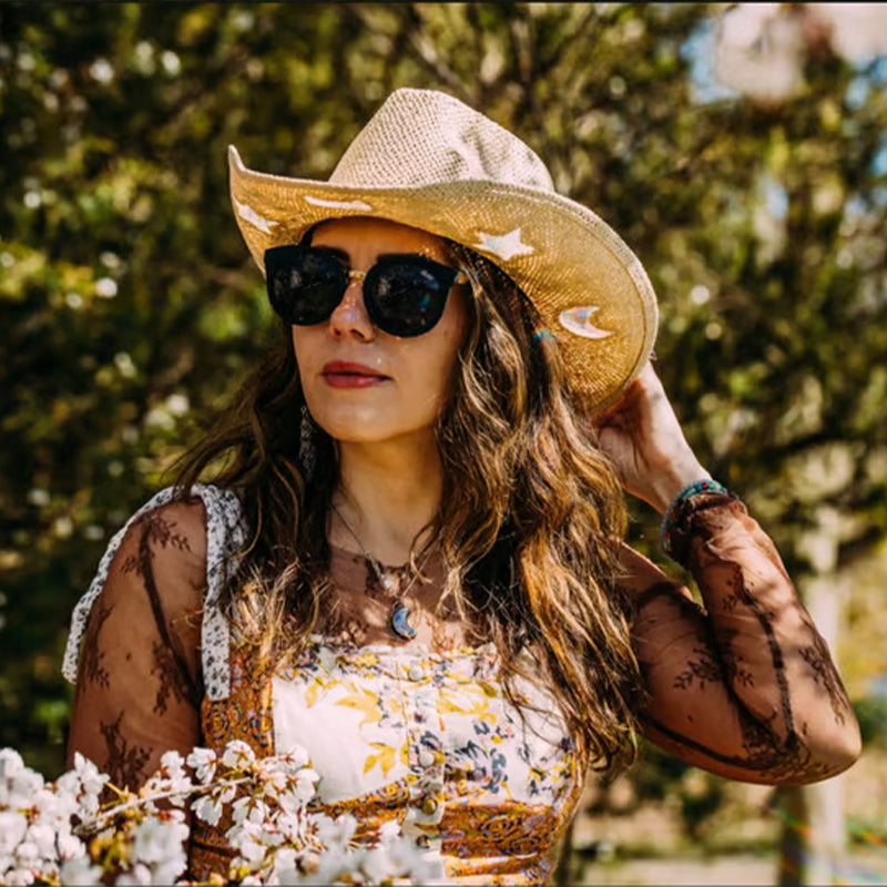Skanto | Cowgirl Straw Prism Hat