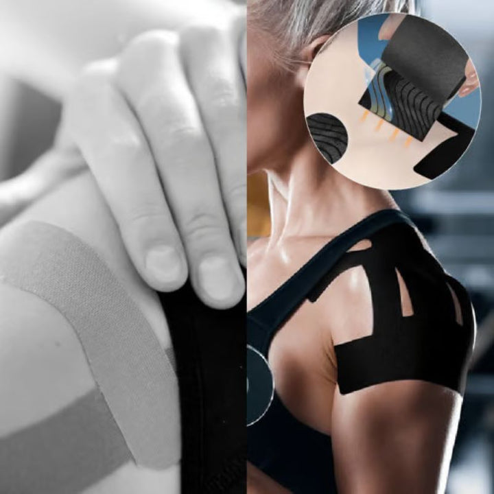 Skanto | Kinesiologipatch for lindring av skuldersmerter