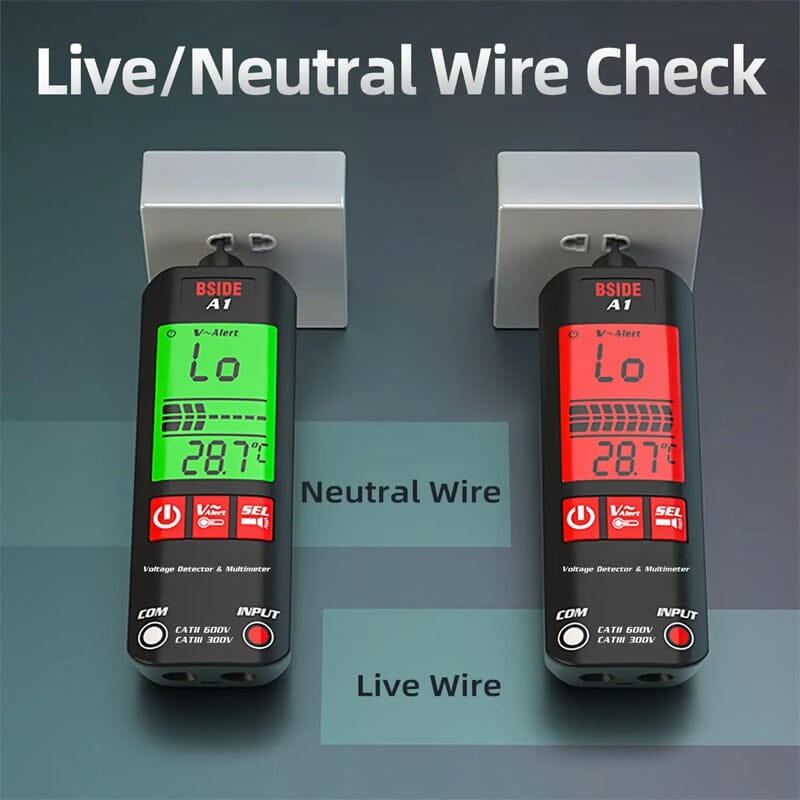 Skanto | A1 Helautomatiske Anti-Brenner Intelligent Digital Multimeter