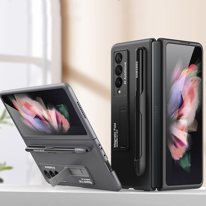 Skanto | Fashion Stativdeksel med Blyantlomme for Samsung Galaxy Z Fold 3