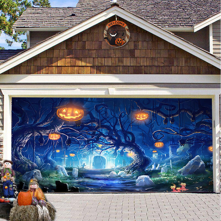 Skanto | Halloween 2024 Garasjeport Dekorasjon