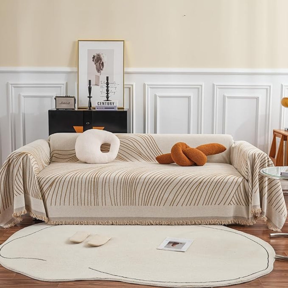 Skanto | Calista Wave Chenille Sofaplagg