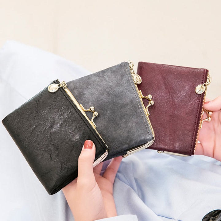 Skanto | Mini Fashion Kvinners Square Kortlommebok