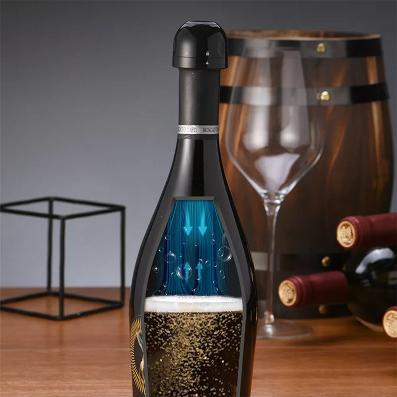 Skanto | Silikonforseglet Rødvin & Champagnepropp