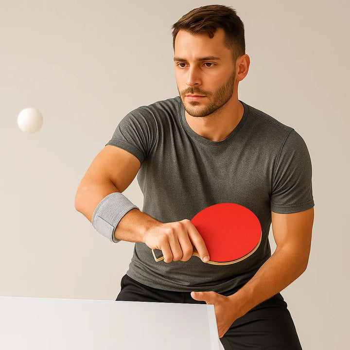 ElbowEase | Tennis Albeband – Justerbar Kompresjon – Pustende Lettvektsdesign – Sports & Arbeidsstøtte Skanto