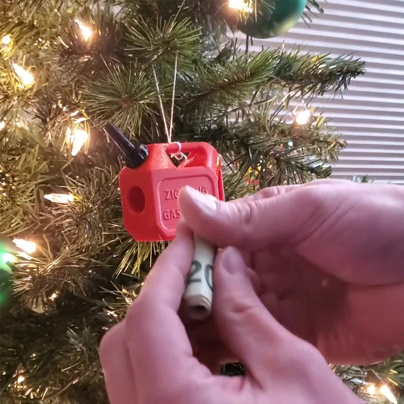 Skanto | Morsomt Juletrepynt for Pengegave – Unikt Ornament for Kontanter