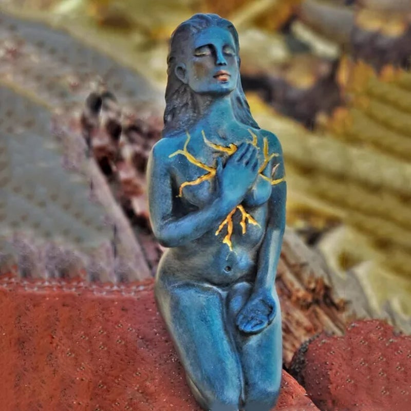 Resin figur "Gudsinnen for helbredelse" | Skanto