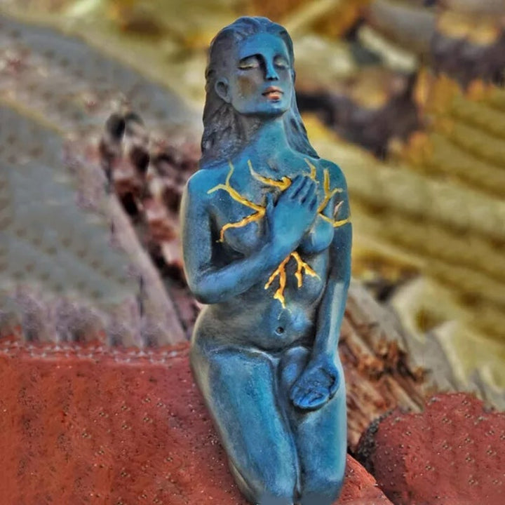 Resin figur "Gudsinnen for helbredelse" | Skanto