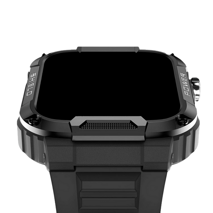 Skanto | IronPulse X1 Robust Smartklokke – Sjokkresistent, Vanntett & Helsemonitor