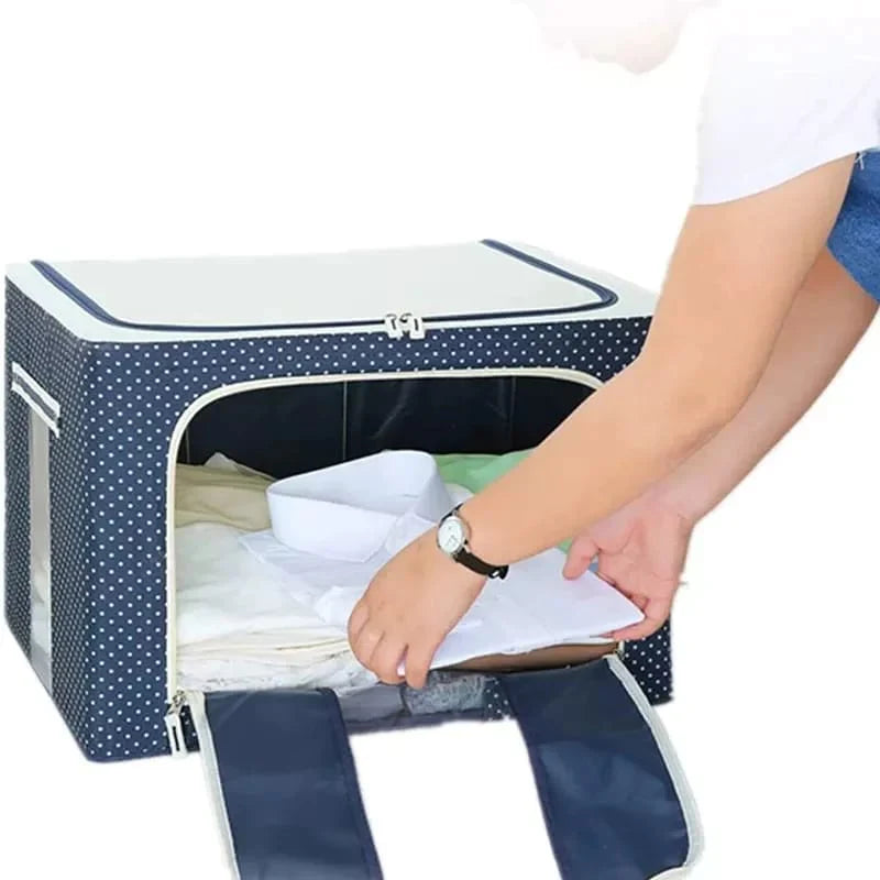 Folding Storage Box For Clothes - 55 Ltr Skanto