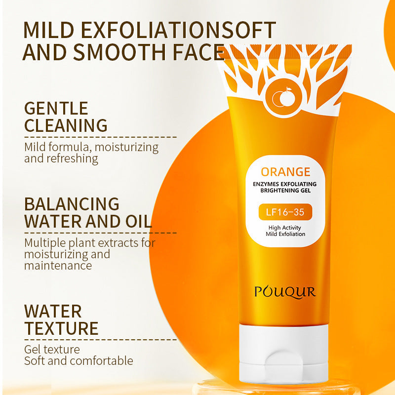 Appelsin-enzym-peeling-gel