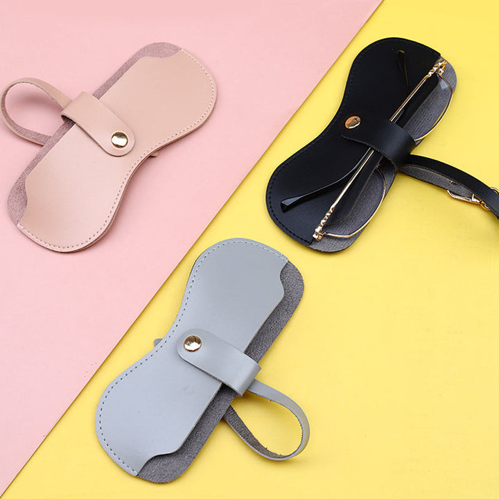 Skanto | Myk Lær Solbrille Pung