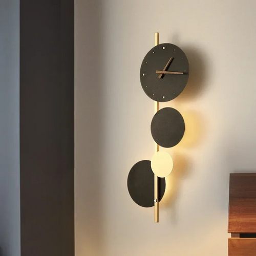 Skanto | LED Veggklokke i Minimalistisk Stil Horalis