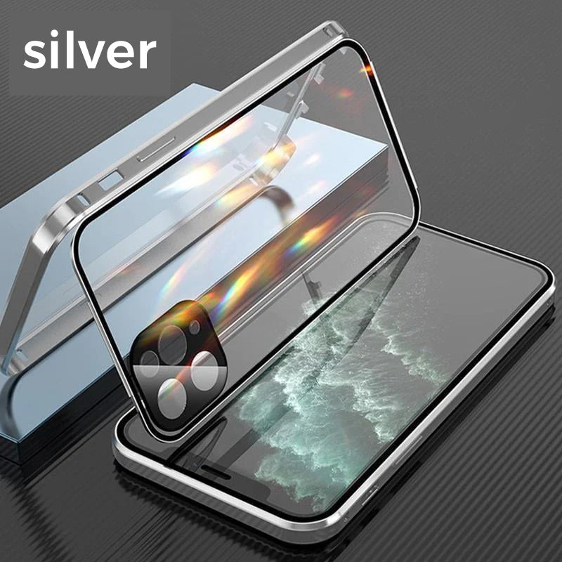 Skanto | Anti-Snooping Herdet Glasset Etui for iphone