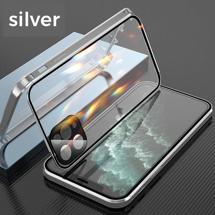 Skanto | Anti-Snooping Herdet Glasset Etui for iphone