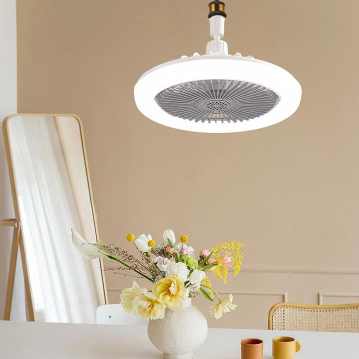 2-i-1 Aromaterapi LED Vifte Lampe | Skanto