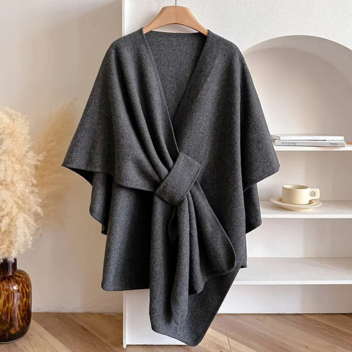 Skanto | Luksuriøs Poncho Vindproof Sjalkåpe
