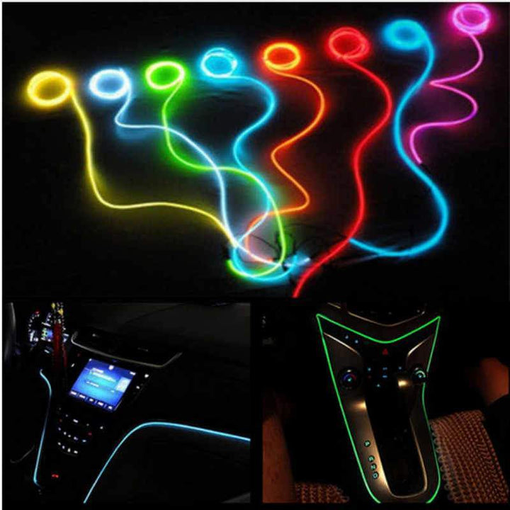 Skanto | Bilinteriørbelysning LED Stripe Fleksibel Neonlys