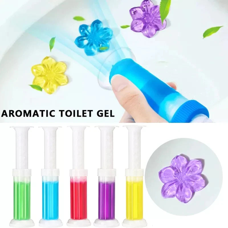 Toalett Frisker Renser Gel Blomst Stempel Skanto