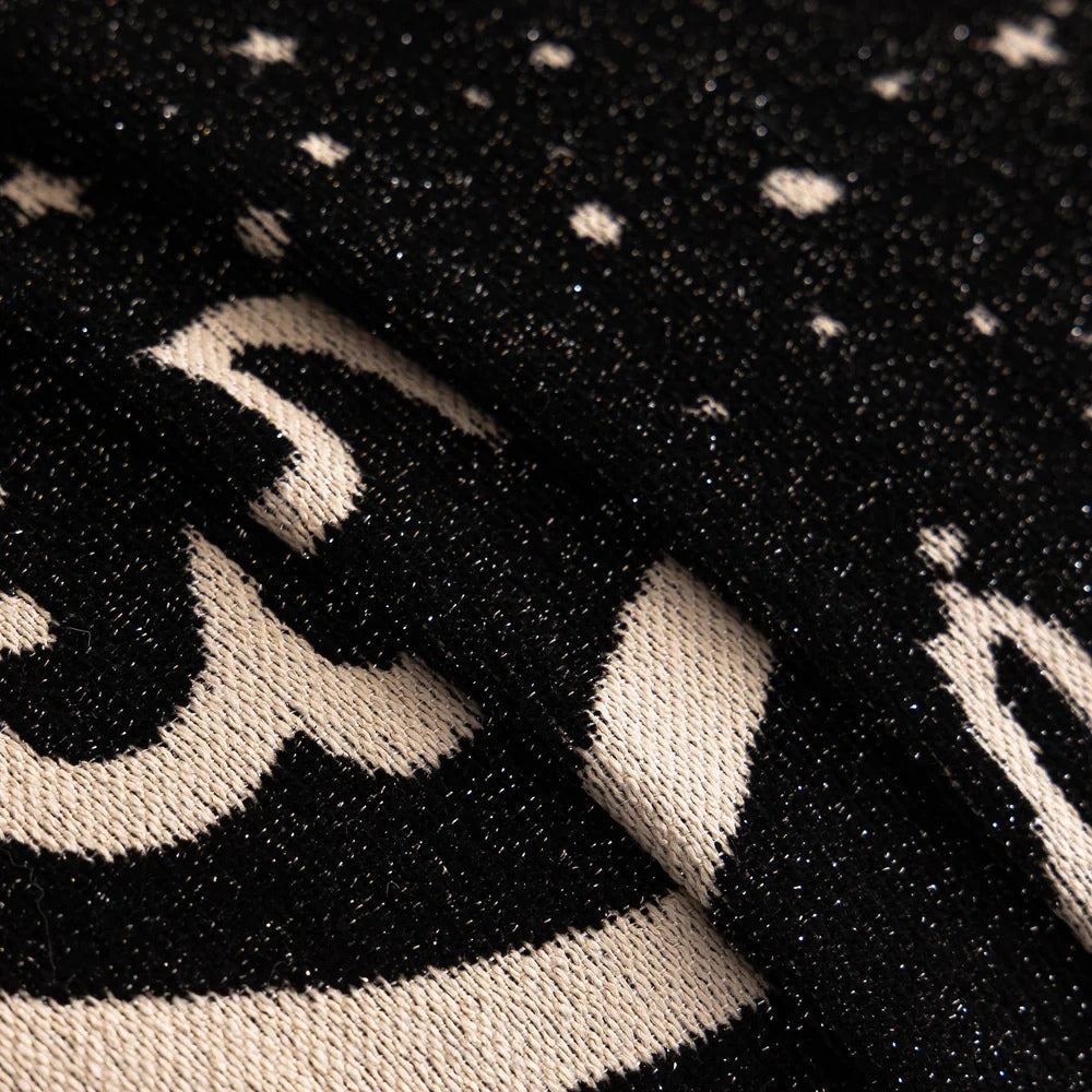 Skanto | Kursive Glitrende Chenille Sofatrekk