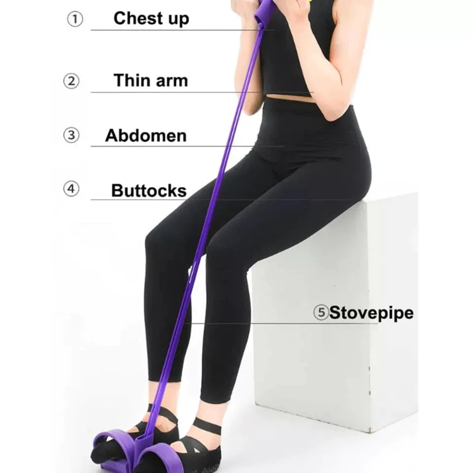 Pull Rope Ab Exerciser Tummy Trimmer Skanto