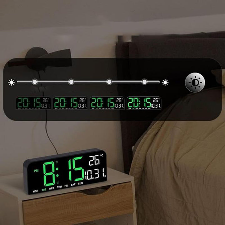 Skanto | LED Digital Vekkeklokke