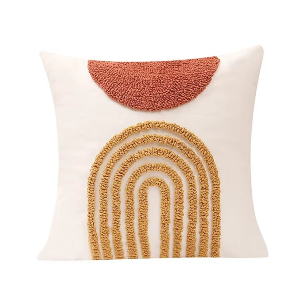 Skanto | Eden geometrisk broderi putetrekk