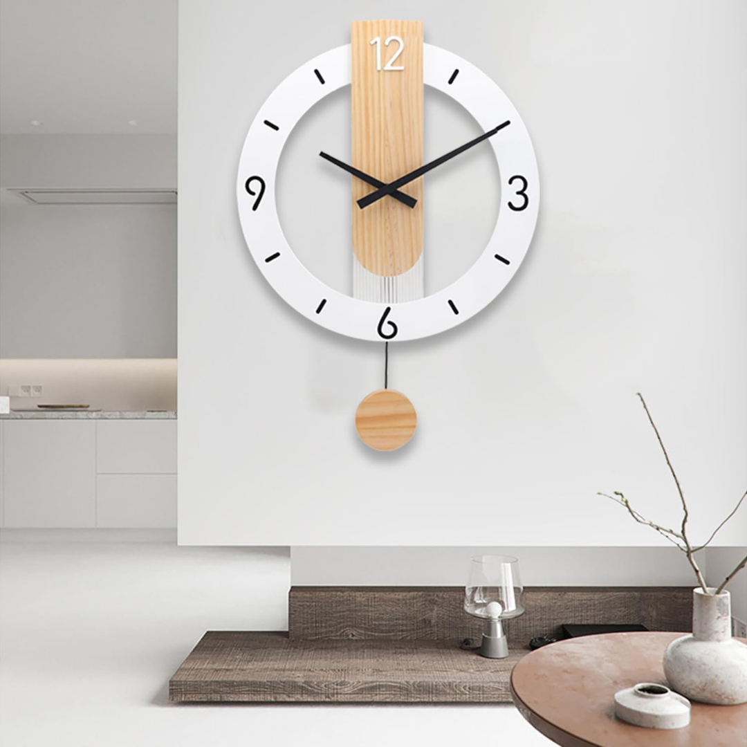 Skanto | Elegant Stor Veggklokke