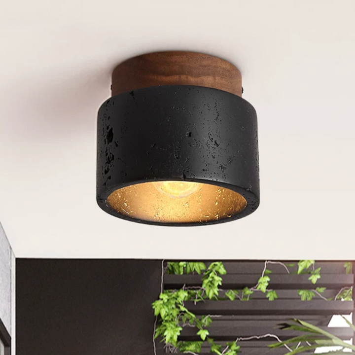 Skanto | Taklampe med steinlook
