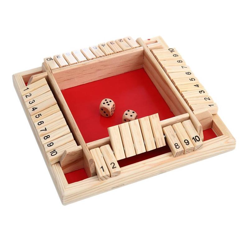 Skanto | Shut The Box Spill - Morsomt Bordmatspill for Voksne & Barn