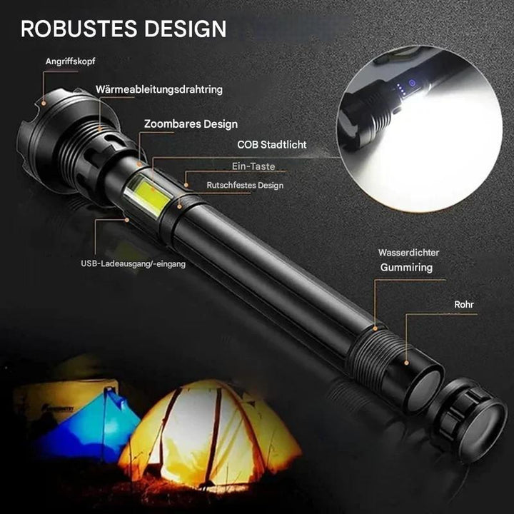 Skanto | Taklampa – LED-lampe med zoom og powerbank-funksjon