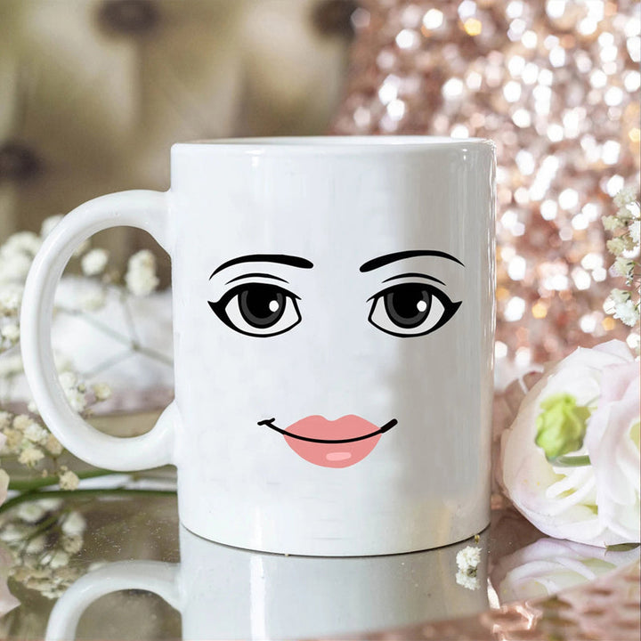 Emoji Printet Keramisk Krus | Skanto