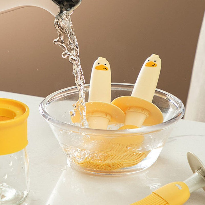 Oljedispenser med pensel for BBQ | Skanto