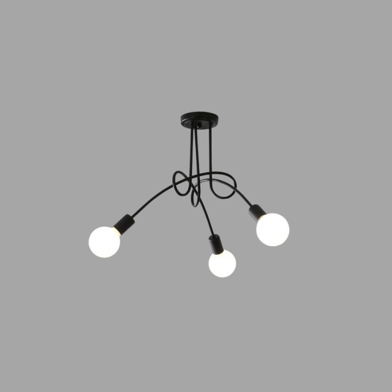 Skanto | Vintage LED Taklampe i Antikk Design