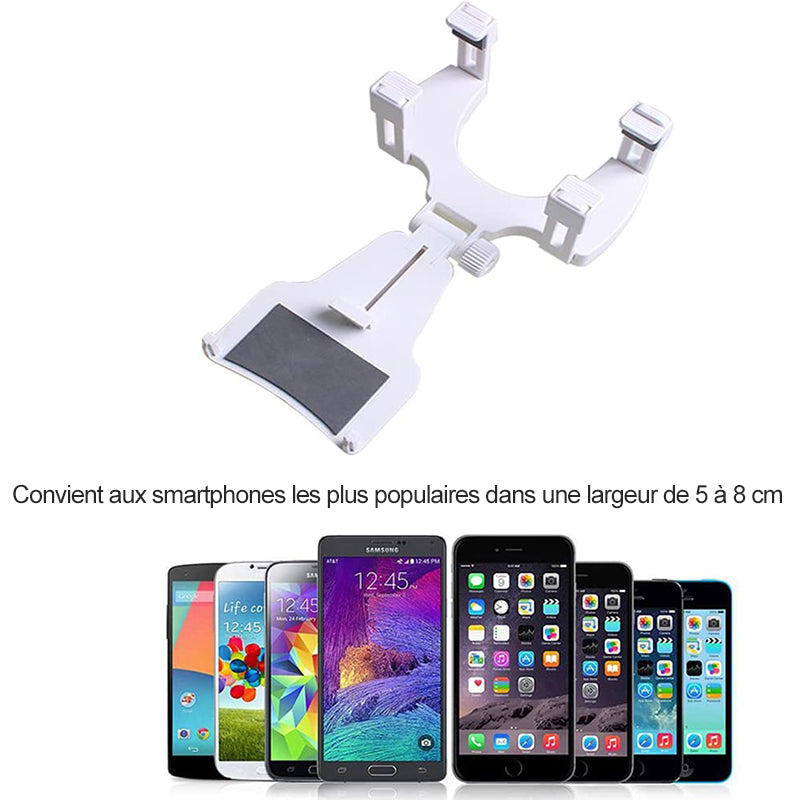 Telefonholder for bakspeilet i bilen | Skanto