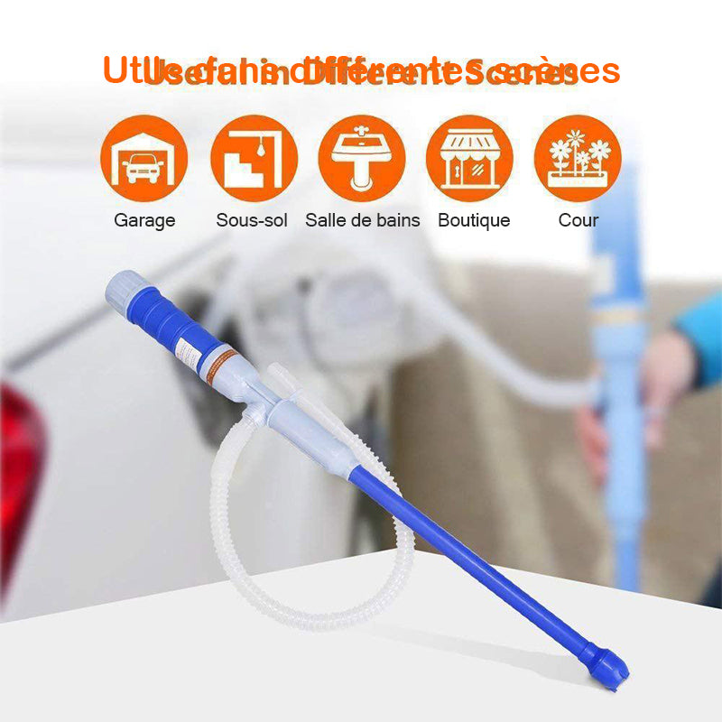 Pump Siphon for Liquid Transfer with Batteries | Skanto