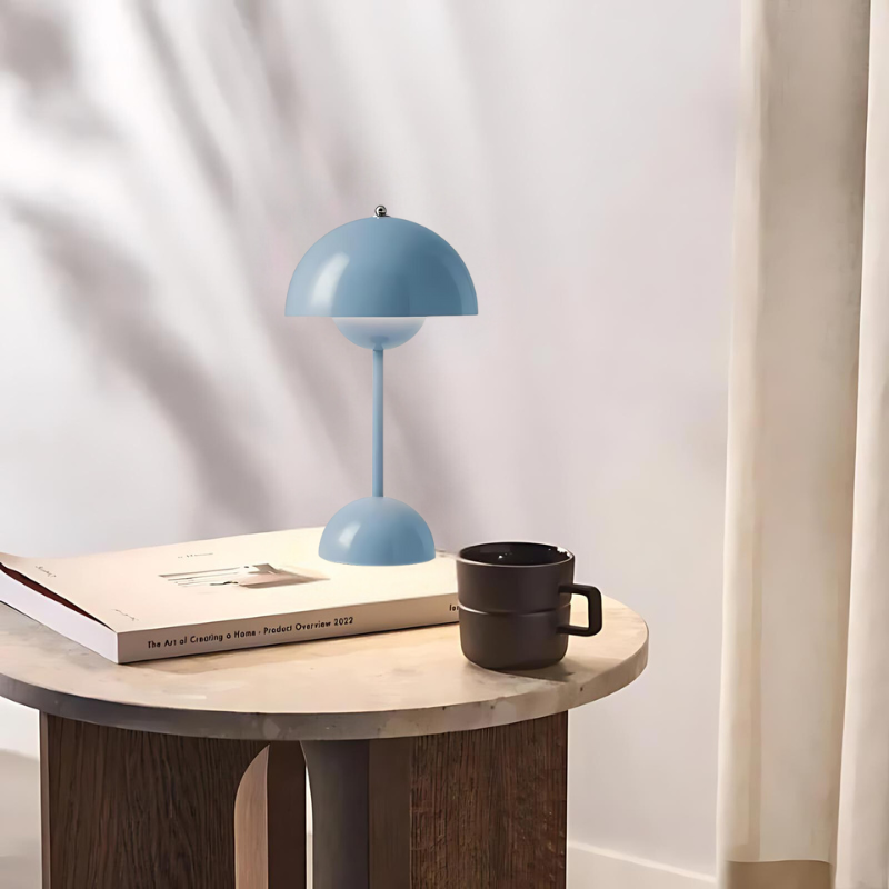Skanto | ModernLamp | Moderne bordlampe i soppdesign med berøringskontroll