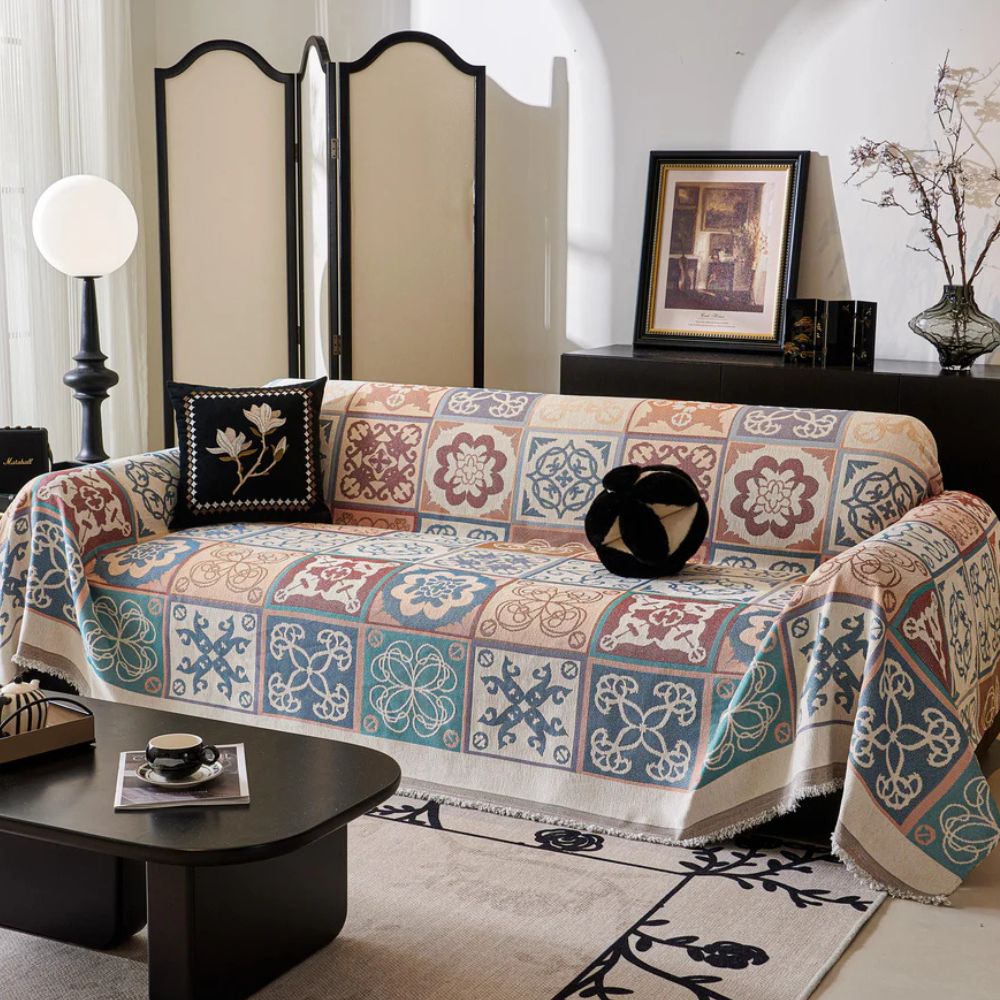 Skanto | Vintage Mosaic Sofa Cover