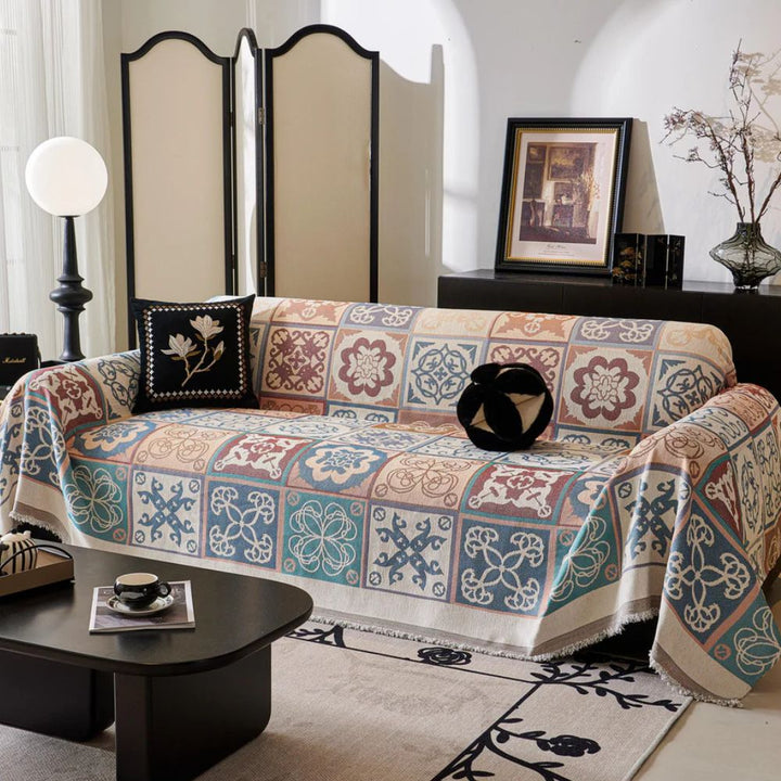 Skanto | Vintage Mosaic Sofa Cover