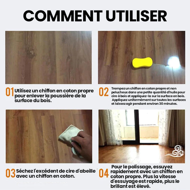 Møbelpleie balsam og børste | Skanto
