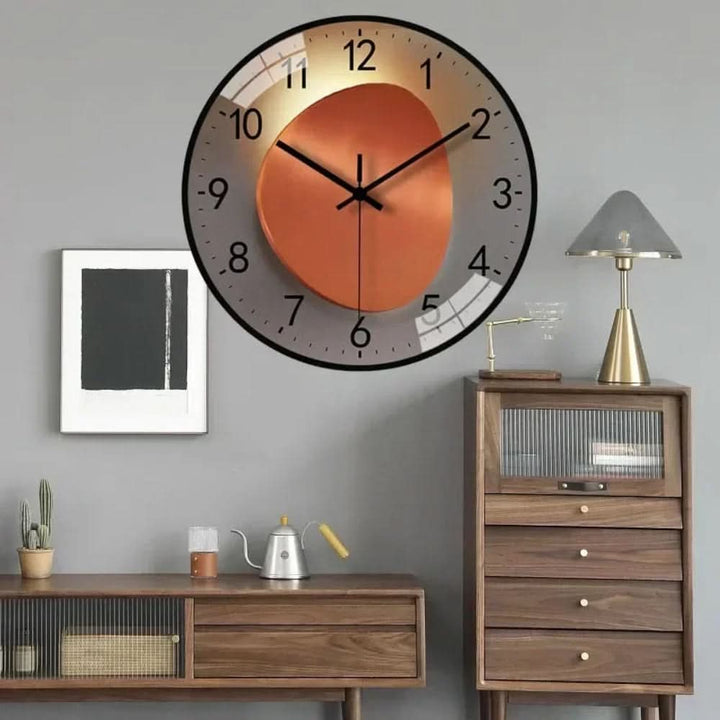 Skanto | Minimalistisk Digital Veggur – Stille & Klar Skjerm