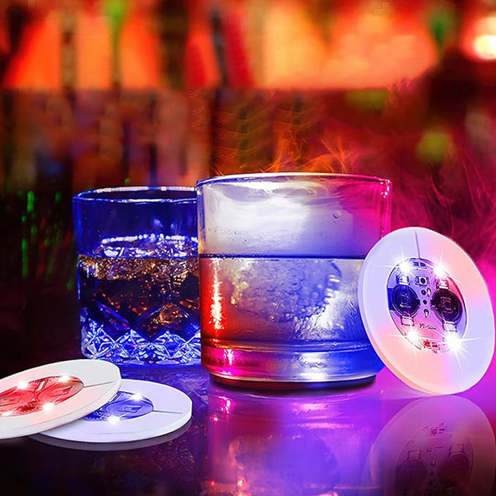 Skanto | LED lysende flaske klistremerker og coasters