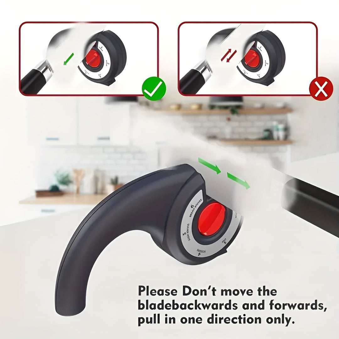 Skanto | 6-i-1 Multiverktøy Anti-Slip Knivsliper